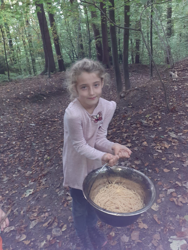 Kochen im Wald